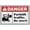 Warning Sign 3, variant on Danger Flammable Sign 8"x12", Aluminum Tin Warning Signs for Home Outdoor Garden, Weatherproof Fire Hazard Sign for Storage
