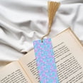 thumbnail image 6 of Kdxio Purple Dragon Scales Print Metal Tassel Bookmarks,Perfect Gift for Art Lovers and Bookworms Metal Bookmarks for Women, 6 of 8