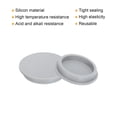 thumbnail image 3 of Uxcell 1Pcs High Temp Silicone Plug T Type Silicon Stopper Grey 4.49x0.79x0.2", 3 of 7
