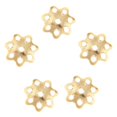 thumbnail image 2 of 5 Unids Forma de Flor Espaciador Abalorios de Bricolaje para Collares, Pulseras, Pendientes y Otros Accesorios de Moda Amarillo perfecl Abalorios, 2 of 8