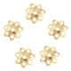 thumbnail image 2 of Paquete de 5 Tapas de de Plata de 6 Mm para Accesorios de Fabricación de Joyas Amarillo, 2 of 9