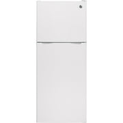 GE Energy Star 11.6 Cu. ft. Top-Freezer Refrigerator ADA-compliant Model GPE12FGKWW in White Color