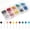 Multicolor, variant on 500 PCS Small Colored Push Pins for Map, Small Round Head Map Pushpins for Cork Board, 1/8 Inch Colored Thumb Tacks for Home Office Map, Cork Board, Bulletin Board, Wall(10 Colors)