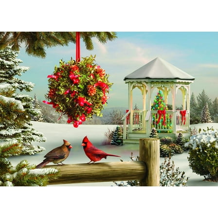 The Spirit of Love Boxed Christmas Cards - 15 Cards & 16 Foil Lined Envelopes