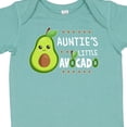 thumbnail image 4 of Inktastic Auntie's Little Avocado with Cute Baby Avocado Boys or Girls Baby Bodysuit, 4 of 5