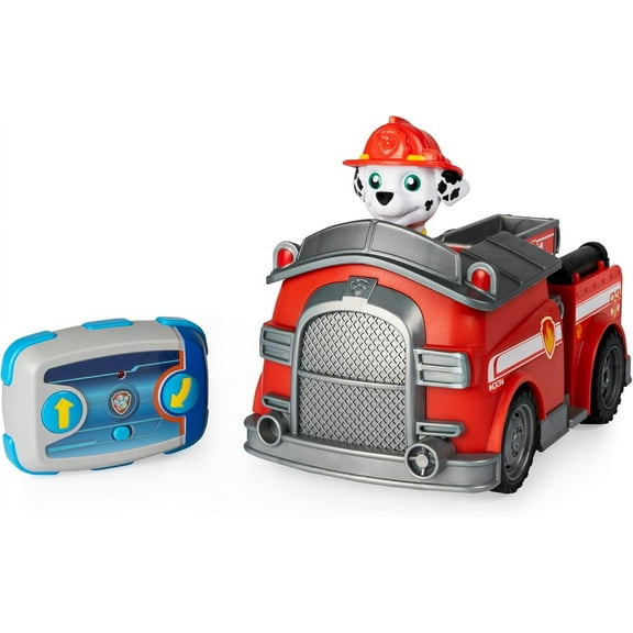 Paw Patrol, Marshall Remote Control Fire Truck with 2-Way Steering, Gift for Kids, Boys & Girls, Ages 3 and Up