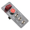 thumbnail image 3 of Interruptor de combinación cinco en uno NQ panel de fibra de carbono universal automotriz, 3 of 3