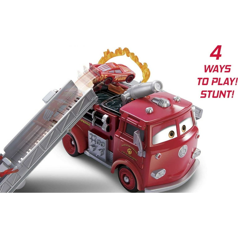 Disney Pixar Cars Stunt & Splash Red Toy Truck with