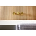 thumbnail image 3 of Kingston Brass KS5027RX Belknap Two-Handle Wall Mount Roman Tub Faucet, Brushed Brass, 3 of 7