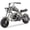 Gary, variant on QEASET Gas Mini Chopper Bike, 40CC 4-Stroke Dirt Bike with Big Headlight, Rear Shock Absorber, Metal Frame, Disc Brakes, Max Load 165Lbs, Up to 20Mph, Gary