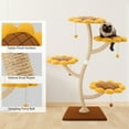 thumbnail image 4 of Romiromi 56-inchCat Tree for Large Cats Multi Level Play Tower Condo  Sisal Cat Scratching Posts, 4 of 7