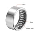 thumbnail image 3 of Uxcell SCE2010 Needle Roller Bearings 1-1/4" Bore 1-1/2" OD 5/8" Width Chrome Steel Open End 2pcs, 3 of 5