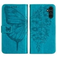 thumbnail image 4 of Case For Samsung Galaxy A25 5G Embossing Butterfly Flip Cover Premium Leather Magnetic, 4 of 5