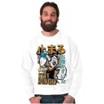 thumbnail image 4 of Popeye Stay Hungry Asian Inspired Men's Crewneck Sweatshirt Brisco Brands S, 4 of 6