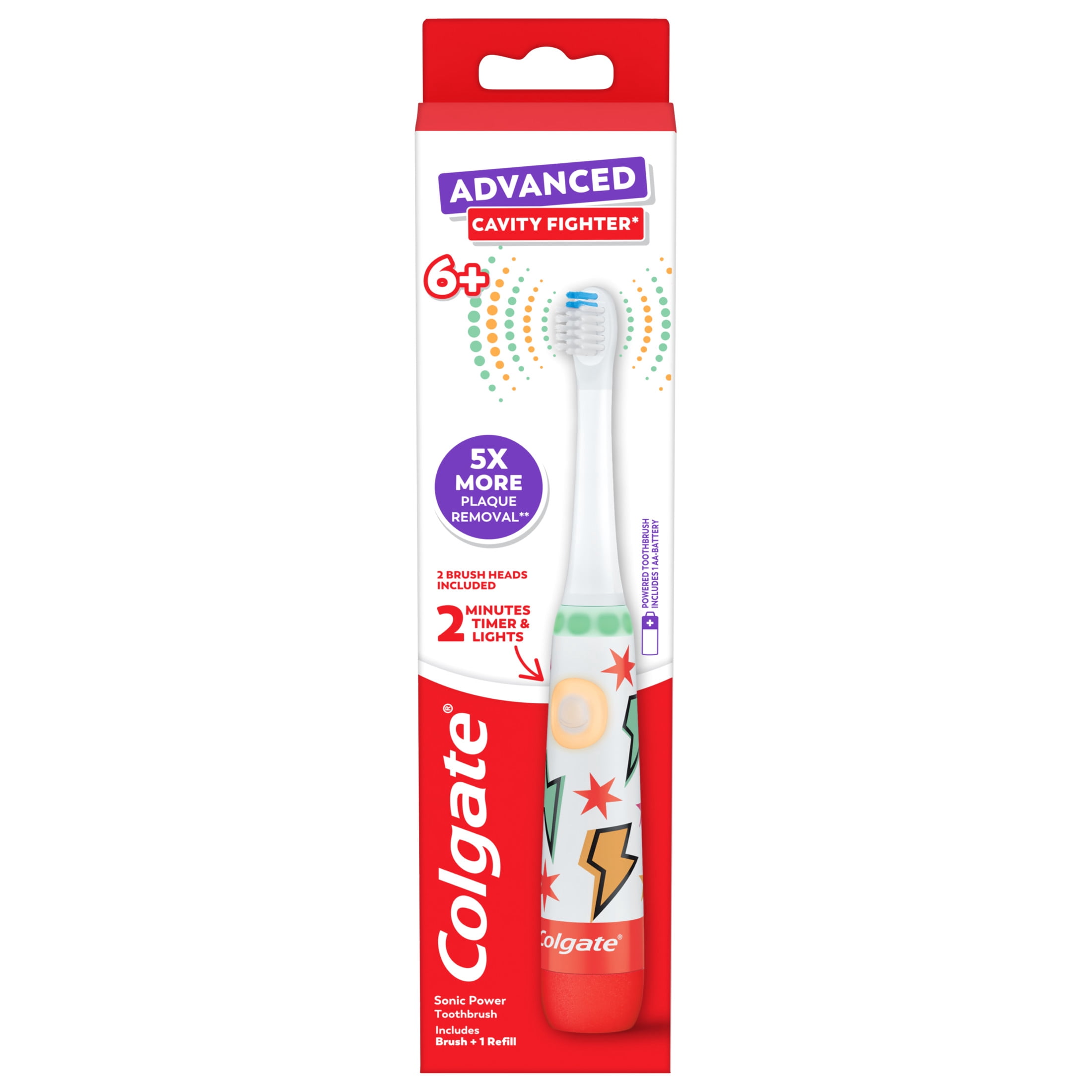Colgate Advanced Cavity Fighter Kids Battery Toothbrush
