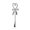 A001- Black, variant on Spoon Stainless Steel Silver Decorative Handle Coffee Stirring Spoon 1 Pack for Drinks Desserts Romantic Gift for Her for Girlfriend for Wife