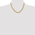 thumbnail image 5 of 14K Yellow Gold 6.2mm Semi-Solid Miami Cuban with Lobster Lock Chain - 20", 5 of 8