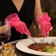 thumbnail image 4 of Women Mesh Gloves Wedding Tea Party Elegant Short Novelty Bridal Gloves for Wedding Opera Party, 4 of 5