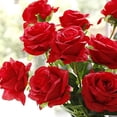 thumbnail image 5 of 10 Pcs Faux Bouquet De Fleurs De Soie De Rose Artificielle Pour La Dcoration De Mariage Dcoration De Fte D'anniversaire De Famille Dcoration De Ja, 5 of 5