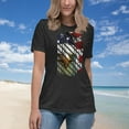 thumbnail image 3 of Women's Patriotic Eagle USA Flag T-Shirt, 3 of 9