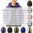 thumbnail image 3 of Cethrio Boys Puffer Jackets, Long Sleeve Zip up Warm Casual Winter Outerwear with Pockets Navy Size 9-10T, 3 of 5
