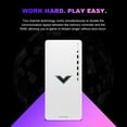 thumbnail image 3 of HP Victus 15L i5 RTX 3050 Premium Gaming Desktop, Intel i5-13400 (Beat i7-1255U), GeForce RTX 3050, 32GB RAM, 1TB SSD, Wi-Fi 6, Wired Keyboard & Mouse, Windows 11 Pro, 3 of 6