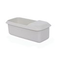 thumbnail image 1 of 2 Pieces Creative Kitchen Storage Box Draining for Basket and Microwave Heating, 1 of 5