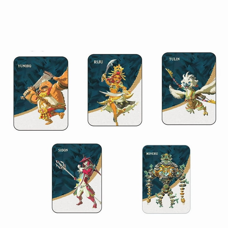 46pcs/set BOTW TOTK amiibo Zelda Tears of the Kingdom Mini Card