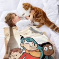 thumbnail image 2 of Hilda anti-pilling, suave, ligera, esponjosa y acogedora de lujo para hogar y cocina – Perfecta para niños y adultos, 100 x 150 cm, 2 of 6