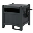 thumbnail image 4 of Suncast 100 Foot Hose Hideaway Resin Storage, Cyberspace Grey, 4 of 11