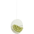 thumbnail image 2 of Modway Hide Outdoor Patio Swing Chair Without Stand in White Peridot, 2 of 3