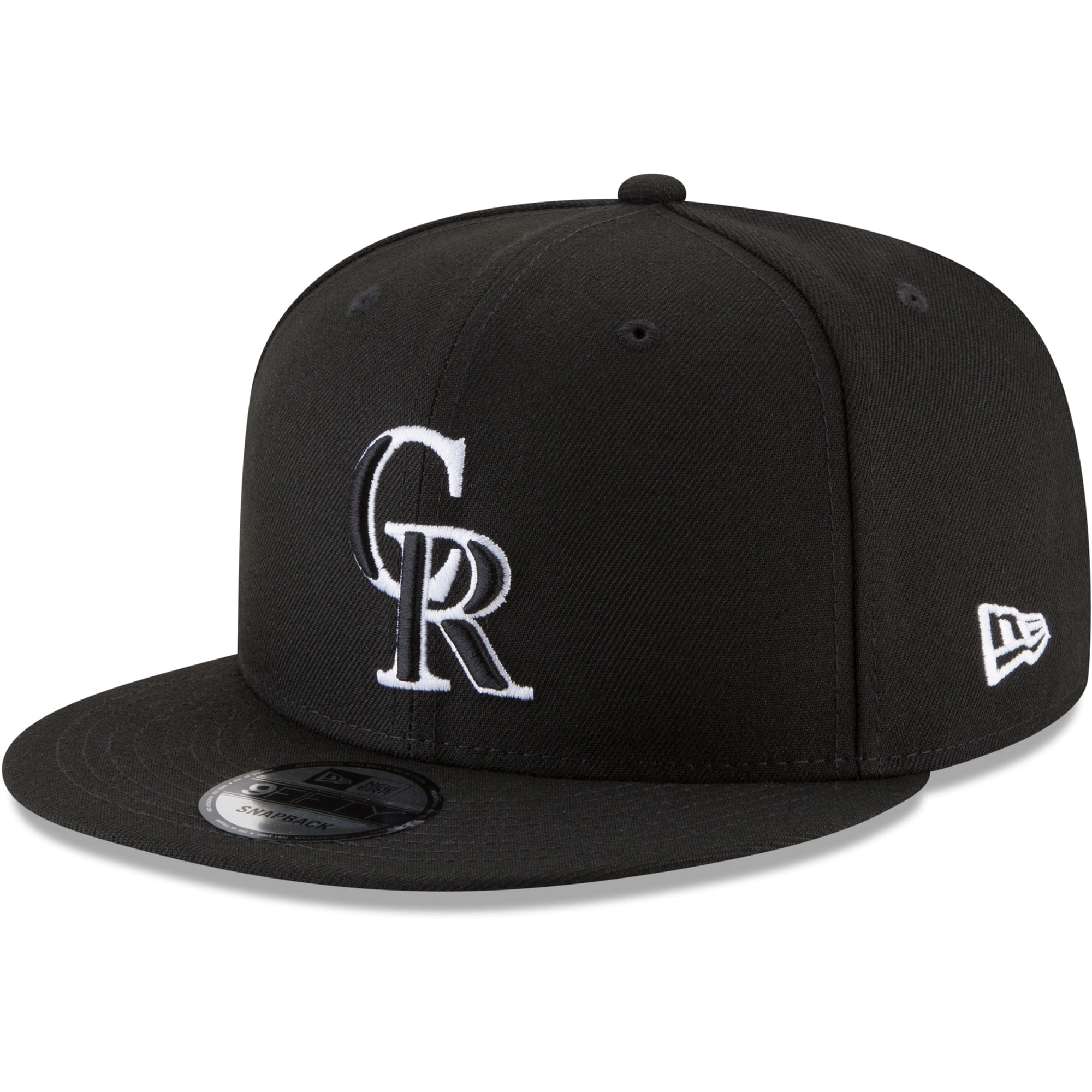 Colorado Rockies New Era Black \u0026 White 