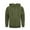 Mens Jackets & Coats Army Green, variant on Long Sleeve Jackets for Men Fleece Lined Zip Up Hoodies & Sweatshirts with Pockets Mens Casual Solid Color Thermal Warm Workout Outerwear Coats