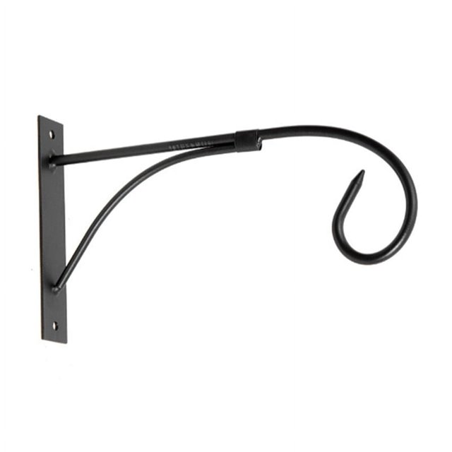 Colgadores de plantas de metal de 26 cm para exteriores, perfectos para plantas, faroles y campanas de viento.