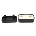 thumbnail image 2 of 65mm Air Compressor Muffler Silencer Intake Pump Filter Square Plastic Shell, 2 of 4