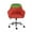 Strawberry, variant on Xoenoiee Turtle Paint Splatter Print Stretch Back Dining Chair Covers with Armrest Accent Chair Cover Slipcover with Arm, Washable Upholstered Arm Dining Chair Protector for Dining Living Room