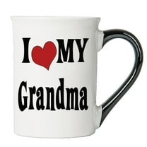 Cottage Creek Grandma Mug, 16 Fl Oz, Grandma Coffee Mug, Ceramic, White, Casual