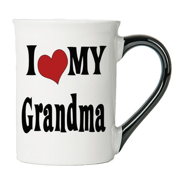 Cottage Creek Grandma Mug, 16 Fl Oz, Grandma Coffee Mug, Ceramic, White, Casual