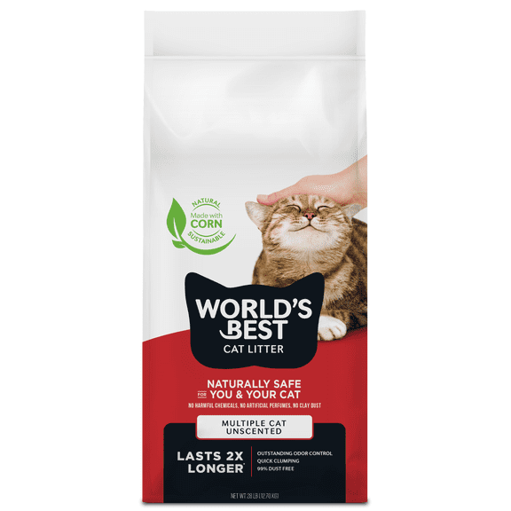 World's Best Cat Litter Multiple Cat Clumping Litter (Multiple Sizes)