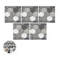 thumbnail image 4 of Azulejo Etiqueta De La Pared 3D Hexagonal Impermeable Etiqueta De La Pared Autoadhesivo Etiqueta Protectora De La Pared Para La Cocina Baño Sala De Estar Decoración 5Pcs Kearding HA013187-00, 4 of 7