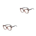 thumbnail image 1 of Gafas de ojo de gato Minnieouse TR90 Estampado de leopardo para mujer montura grande 2piezas, 1 of 6