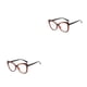 thumbnail image 4 of Guardurnaity Gafas de ojo de gato TR90, gafas de mujer con estampado de leopardo, gafas de estilo Vintage, gafas de montura grande, gafas de calle, pierna negra 2piezas, 4 of 6