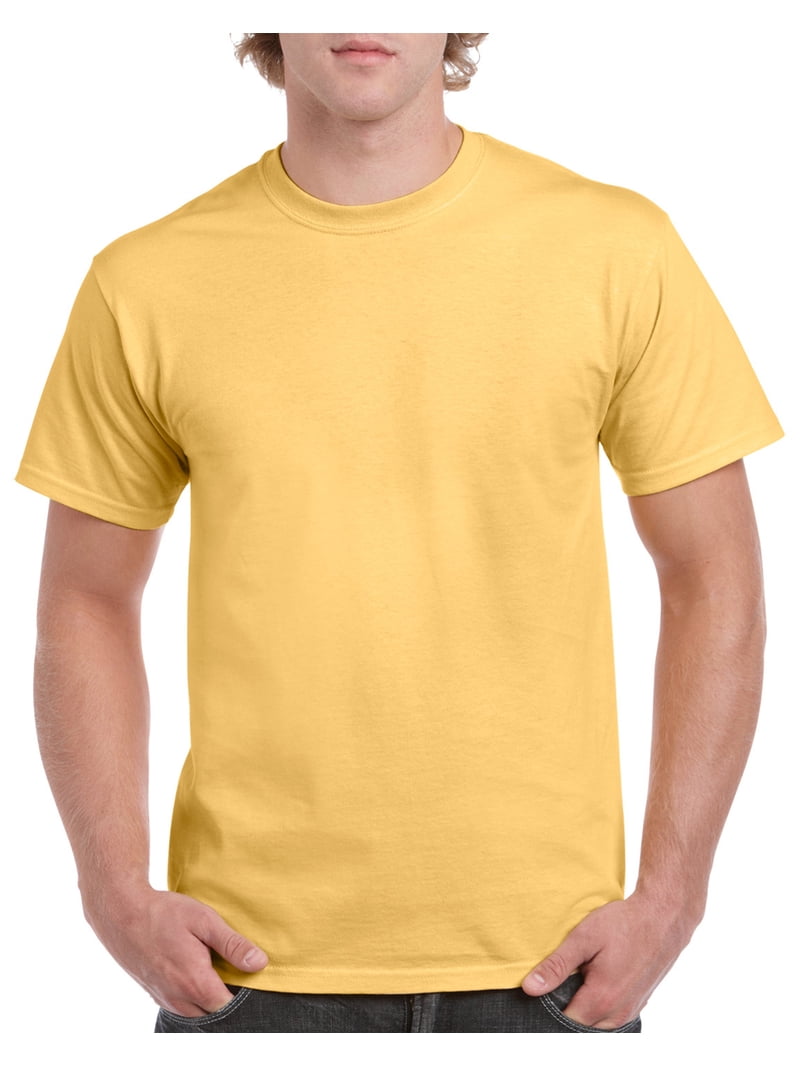 Gildan HeavyCtn T Yellow Haze - Walmart.com