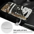 thumbnail image 7 of Yuyamidu Music Note Car Center Console Cover Pad Piano Car Arm Rest Cushion Pad Universal Automotive Interior Accessories Fit for Most Car SUV Van Truck, 7 of 7