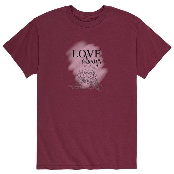 Mickey & Friends - Valentine's Day - Men's Short Sleeve Graphic T-Shirt
