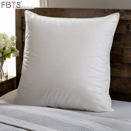 Fbts Basic 95 Feather 5 Down Pillow Insert 18 X 18 Square Sham