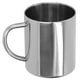thumbnail image 1 of Tazón Taza, Taza de Café de DoBle Capa de Acero inoxidable Con Grueso, Capacidad de 400 ml, Diseño de Fondo Estable, Cepillado por Dentro y Por Fuera, Pulido y Texturizado, 1 of 7
