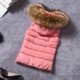 thumbnail image 4 of Abrigos de invierno para mujer Prendas de abrigo cortas Chaquetas acolchadas de algodón Abrigos de chaleco con capucha de imitación de bolsillo Odeerbi ODB-3, 4 of 9