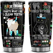 Dental Gift Tumbler 20 Oz, Dentist Gifts For Women, Dental Assistant Accessories, Dentist Assistants Coffee Cup, Dentist Appreciation Gifts, Dental Hygienist Gifts For Coworkers, Dental Hygienist Mug