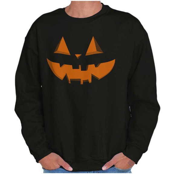 Classic Halloween Pumpkin Costume Sweatshirt for Men or Women Brisco Brands L